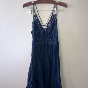 Free People Adella Slip Dress